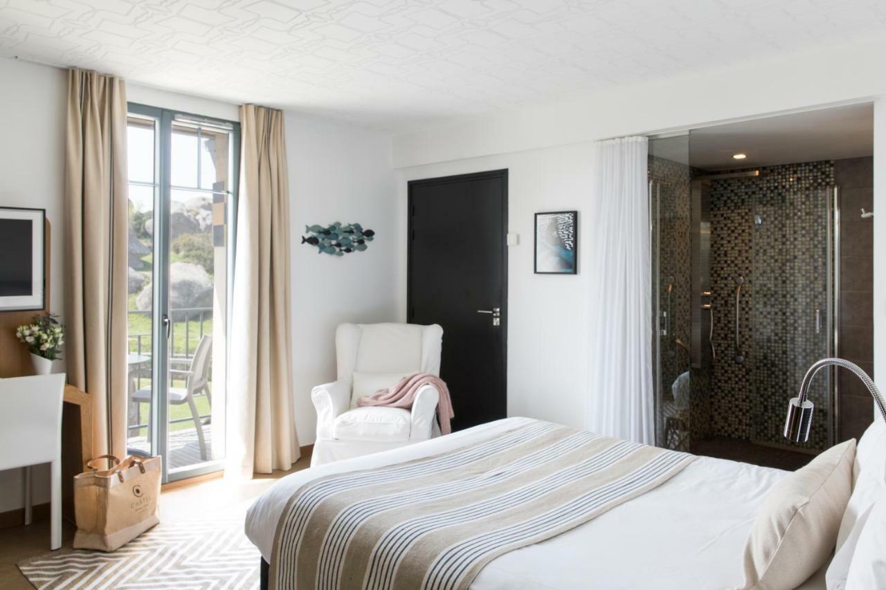 Castel Beau Site Hotell Perros-Guirec Eksteriør bilde
